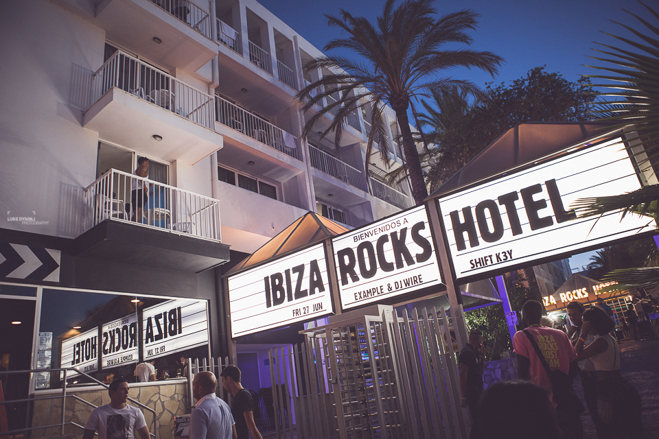W.A.R! - Ibiza Rocks - Example and Shift K3y - Luke Dyson Photography Blog